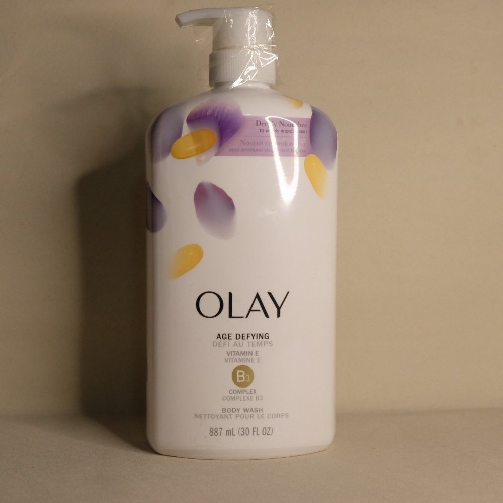 Olay Age Defying Body Wash with Vitamin E, 30 fl oz